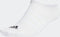 adidas Sportswear - Thin and Light No-Show Sokken - Voetboogondersteuning - Wit (3 paar)