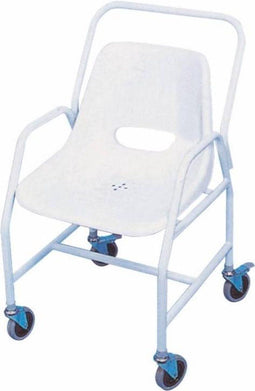 Comforthulpmiddelen Douchestoel mobiel - verstelbaar