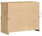 vidaXL - Sideboard - met - LED - Verlichting - Artisan - Eiken - 81x37x67 - cm