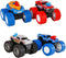 Roadblasters 2 Wheel Monstertrucks, 8cm