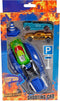 Roadblasters Afschiet Racebaan met 3 Auto's.