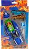 Roadblasters Afschiet Racebaan met 3 Auto's.
