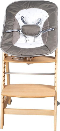 Roba Born Up Little Stars - Kinderstoel - 2-in-1 - Bruin