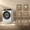 Hisense WD3S9043BW3 - Was-droogcombinatie - 9 kg wassen 6 kg drogen - Wit
