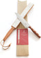 Robert Herder Aanzetriem - Strop Leder op Kersenhouten Houder - Lengte 44 cm