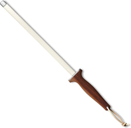 Robert Herder Aanzetstaal Keramisch - Korrel 600 - Lengte 31 cm - Corundin - Heft Pruimenhout