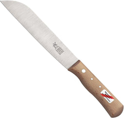 Robert Herder Boscher Koolmes - Oogstmes - Carbonstaal - Lemmet 182 mm - Heft Beukenhout
