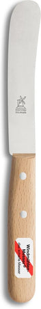 Robert Herder Botermes - Buckels - RVS - Lemmet 70 mm - Heft Beukenhout