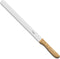 Robert Herder Brisketmes - Broodmes - RVS - met Golf - Lemmet 31.5 cm - Heft Eikenhout