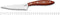 Robert Herder Broodmes - Fromago Pano - RVS - Convex Golf - Lemmet 13 cm - Heft Pruimenhout