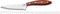 Robert Herder Broodmes - Fromago Pano - RVS - Convex Golf - Lemmet 13 cm - Heft Pruimenhout