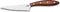 Robert Herder Broodmes - Fromago Pano - RVS - Convex Golf - Lemmet 13 cm - Heft Pruimenhout