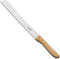 Robert Herder Broodmes - RVS - met Golf - Lemmet 22 cm - Heft Eikenhout