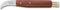 Robert Herder Champignonmes - RVS - Tourneermes - Lemmet 4.6 cm - Heft Pruimenhout
