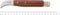 Robert Herder Champignonmes - RVS - Tourneermes - Lemmet 4.6 cm - Heft Pruimenhout