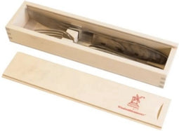 Robert Herder Etui van Berkenhout, Wit Geolied met 2 Sleuven - Leeg