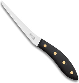 Robert Herder Fileermes SeaKnives - Edwin Vinke's - Flexibel - RVS - Lemmet 130 mm - Heft POM Zwart