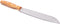 Robert Herder Grand Moulin - Broodmes met Golven - RVS - Lemmet 24 cm - Heft Olijfhout
