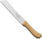 Robert Herder Hamburger- / Broodmes - Carbonstaal - Glad - Lemmet 18 cm - Heft Eikenhout