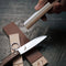 Robert Herder IBEX Pocket Strop Paddle - Keramiek en Leer - Korrel 1000 - Fijn 10 micron - 135 x 30 x 9 mm