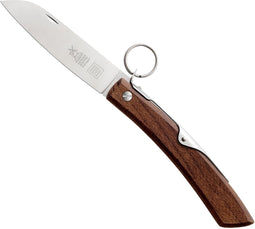 Robert Herder IBEX - Zakmes - Inklapbaar - Lemmet 100 mm - RVS - Heft Thermisch Beukenhout