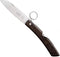 Robert Herder IBEX - Zakmes - Inklapbaar - Lemmet 120 mm - RVS - Heft Gerookt Eikenhout