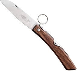 Robert Herder IBEX - Zakmes - Inklapbaar - Lemmet 120 mm - RVS - Heft Zwart Walnotenhout