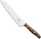 Robert Herder K-Chef Koksmes - RVS - Lichte Ronding - Lemmet 22.5 cm - Heft Walnotenhout