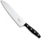 Robert Herder K-Chef Koksmes - RVS - Lichte Ronding - Lemmet 22.5 cm - Heft POM Zwart