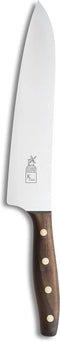 Robert Herder K-Chef Koksmes - RVS - Lichte Ronding - Lemmet 22.5 cm - Heft Walnotenhout