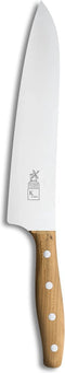 Robert Herder K-Chef Koksmes - RVS - Lichte Ronding - Lemmet 22.5 cm - Heft Abrikooshout