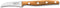 Robert Herder K0 Aardappelschilmes Tourneermes - RVS - Gebogen - Lemmet 7 cm - Heft Abrikooshout