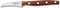 Robert Herder K0 Aardappelschilmes Tourneermes - RVS - Gebogen - Lemmet 7 cm - Heft Pruimenhout