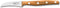 Robert Herder K0 Aardappelschilmes Tourneermes - RVS - Gebogen - Lemmet 7 cm - Heft Abrikooshout
