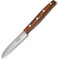 Robert Herder K1 Schilmes/Groentemes - Carbonstaal - Recht - Lemmet 9 cm - Heft Pruimenhout
