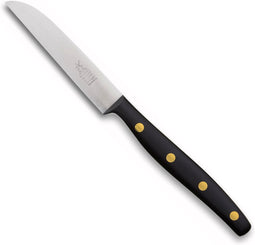 Robert Herder K1 Schilmes/Groentemes - RVS - Recht - Lemmet 9 cm - Heft POM Zwart
