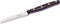 Robert Herder K1 Schilmes/Groentemes - RVS - Recht - Lemmet 9 cm - Heft POM Zwart