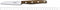 Robert Herder K1 Schilmes/Groentemes - RVS - Recht - Lemmet 9 cm - Heft Cumaru Hout