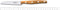 Robert Herder K1 Schilmes/Groentemes - RVS - Recht - Lemmet 9 cm - Heft Abrikooshout