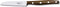 Robert Herder K1 Schilmes/Groentemes - RVS - Recht - Lemmet 9 cm - Heft Cumaru Hout