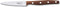 Robert Herder K1M Officemes - Carbonstaal - Middenspits - Lemmet 9 cm - Heft Pruimenhout