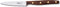 Robert Herder K1M Officemes - RVS - Middenspits - Lemmet 9 cm - Heft Walnotenhout