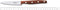 Robert Herder K1M Officemes - RVS - Middenspits - Lemmet 9 cm - Heft Pruimenhout