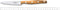 Robert Herder K1M Officemes - RVS - Middenspits - Lemmet 9 cm - Heft Abrikooshout