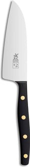 Robert Herder K2 Universeelmes - RVS - Recht - Lemmet 11 cm - Heft POM Zwart