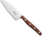 Robert Herder K2 Universeelmes - RVS - Recht - Lemmet 11 cm - Heft Pruimenhout