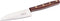 Robert Herder K2 Universeelmes - RVS - Recht - Lemmet 11 cm - Heft Walnotenhout