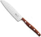 Robert Herder K3 Koksmes - RVS - Recht - Lemmet 12.5 cm - Heft Pruimenhout