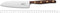 Robert Herder K3 Koksmes - RVS - Recht - Lemmet 12.5 cm - Heft Walnotenhout