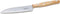 Robert Herder K3 Koksmes - RVS - Recht - Lemmet 12.5 cm - Heft Abrikooshout